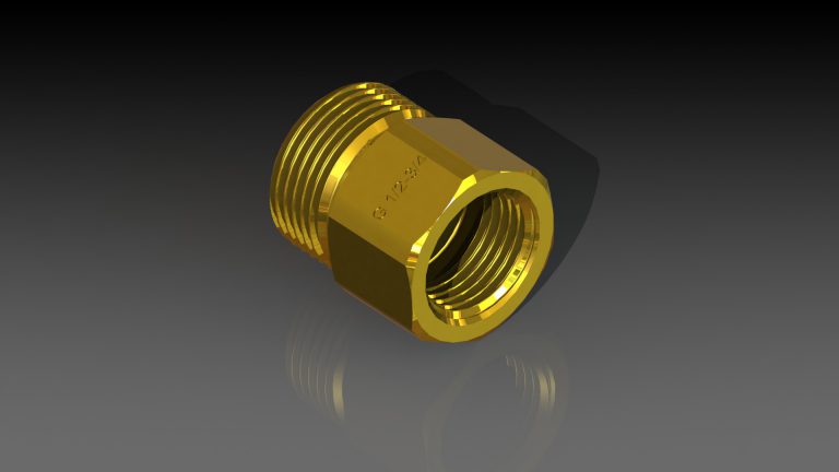Threaded Fitting.View18 | Металлообработка