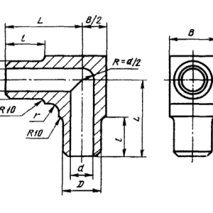 Угольник 1-100-100-12х18н10т ГОСТ 22820-83