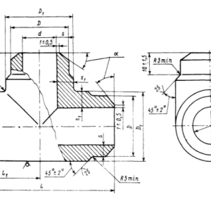 ТРОЙНИК РАВНОПРОХОДНЫЙ 10 01 ОСТ 108.720.05-82